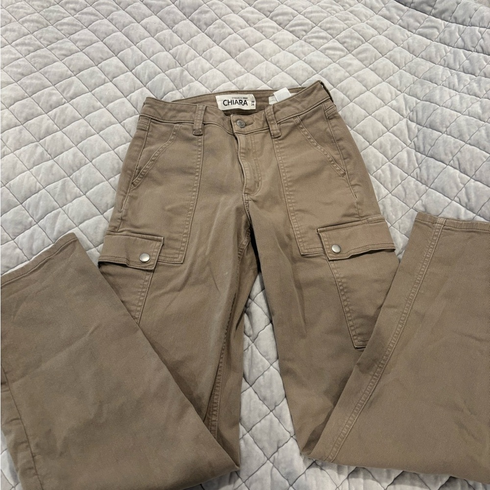Tan Cargo Pants